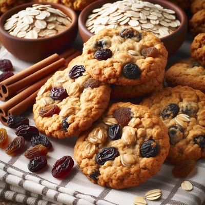 Image of Senior Citizen Oatmeal Raisin Cookies