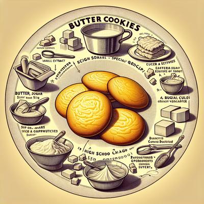 Image of Senn High School Chicago Butter Cookies