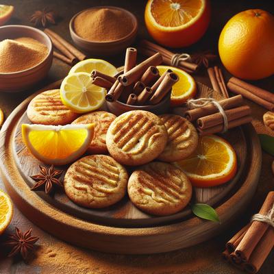 Image of Sensational Citrus Cinnamon Cookies