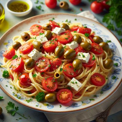 Image of Sensational Greek Linguine