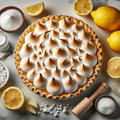 Image of Sensational Lemon Meringue Pie Suitable for Diabetics