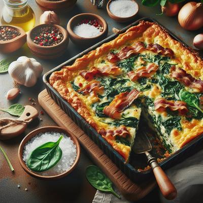 Image of Sensational Spinach Bacon Bake