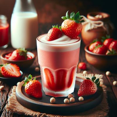 Image of Sensational Strawberry Soy Smoothie