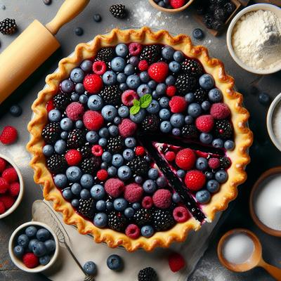 Image of Sensational Triple Berry Pie