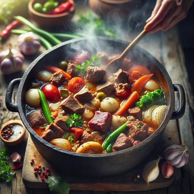 Image of Serbian Gjuwetsch a One Pot Dinner