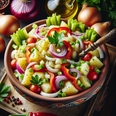 Image of Serbian Potato Salad