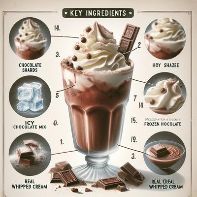 Image of Serendipity's Frozen Hot Chocolate with Real Whipped Cream