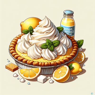 Image of Serendipity's Lemon Ice Box Pie