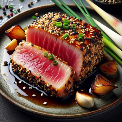 Image of Sesame and Black Pepper Seared Tuna