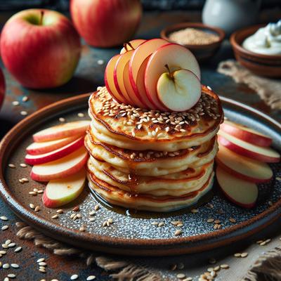Image of Sesame Apple Pikelets