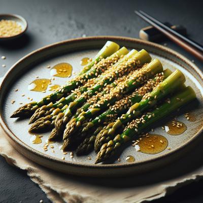 Image of Sesame Asparagus Different and Delish
