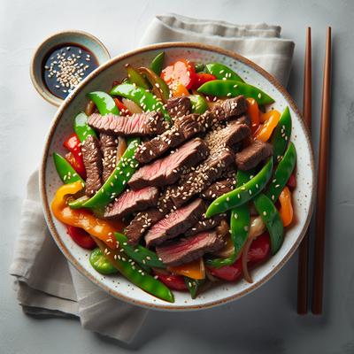 Image of Sesame Beef Stir Fry 21 Day Wonder Diet Day 5