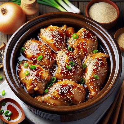 Image of Sesame Chicken for the Crock Pot Oamc