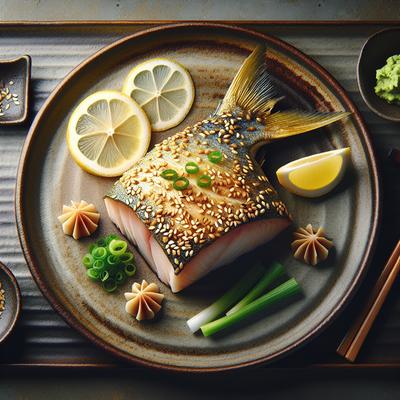 Image of Sesame Crusted Yellowtail