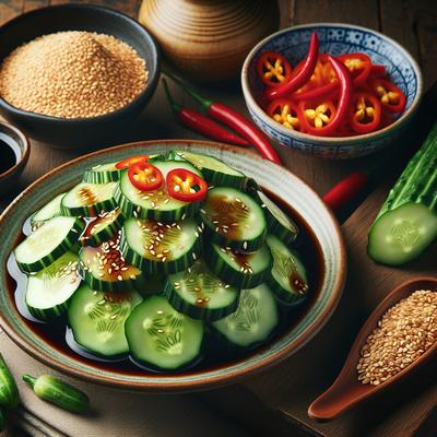 Image of Sesame Cucumber Salad