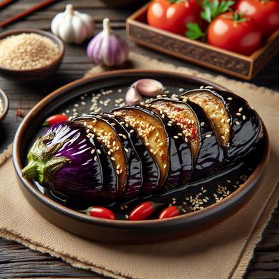 Image of Sesame Eggplant Aubergine