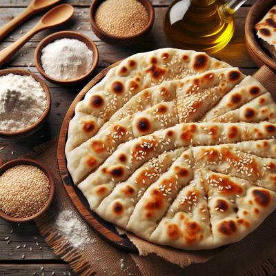 Image of Sesame Flatbreads