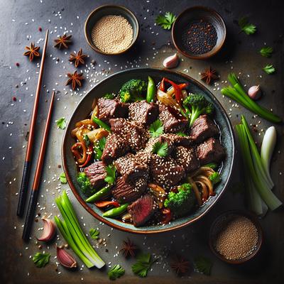 Image of Sesame Flavored Beef