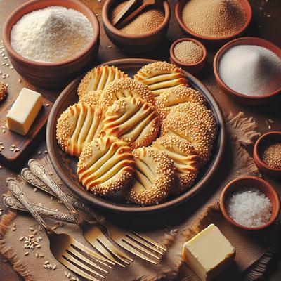 Image of Sesame Fork Cookies