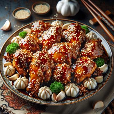 Image of Sesame Garlic Chicken