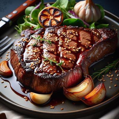 Image of Sesame Garlic Sirloin Steak