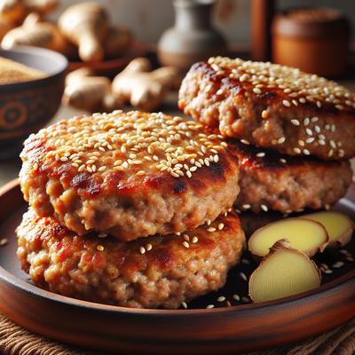 Image of Sesame Ginger Turkey Patties