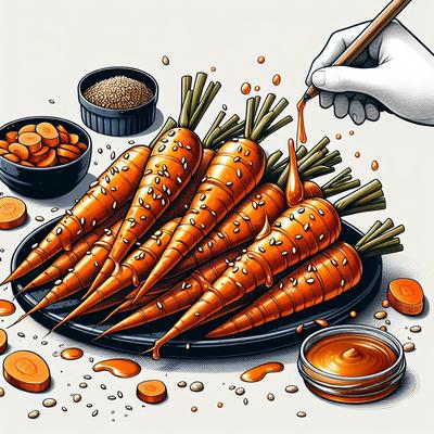 Image of Sesame Glazed Carrots