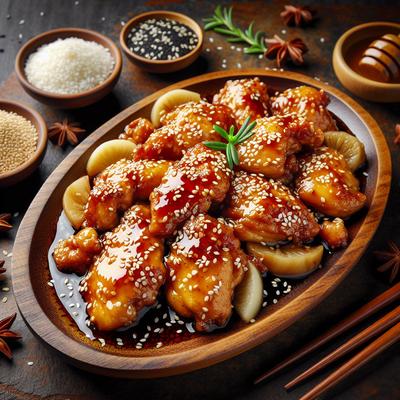 Image of Sesame Honey Chicken