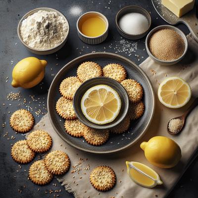 Image of Sesame Lemon Crisps