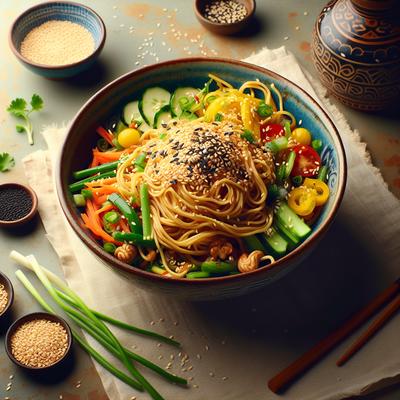 Image of Sesame Noodle Salad