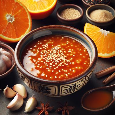 Image of Sesame Orange Dipping Sauce
