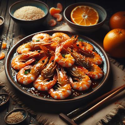 Image of Sesame Orange Shrimp