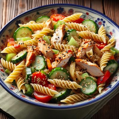 Image of Sesame Pasta Chicken Salad