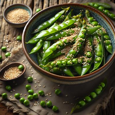 Image of Sesame Pea Pods