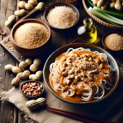 Image of Sesame Peanut Noodles