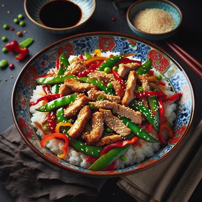 Image of Sesame Pork Stir Fry