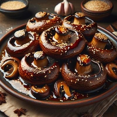 Image of Sesame Portobello Mushrooms