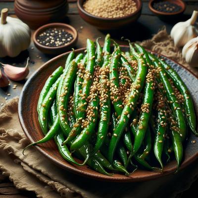 Image of Sesame Roasted Green Beans