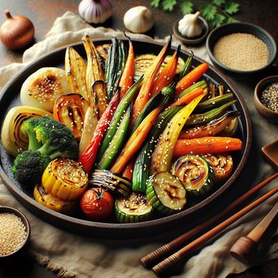 Image of Sesame Roasted Vegetables