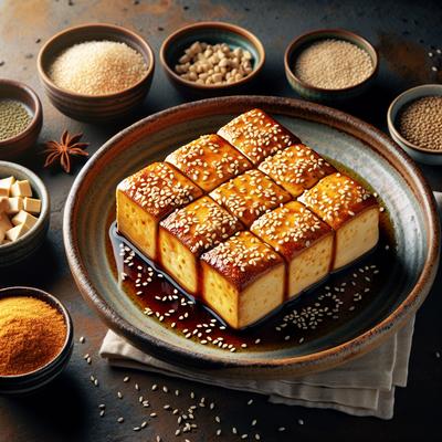 Image of Sesame Seed Baked Tofu