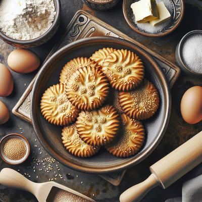 Image of Sesame Seed Biscuits