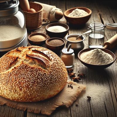 Image of Sesame Seed Bread Bread Machine