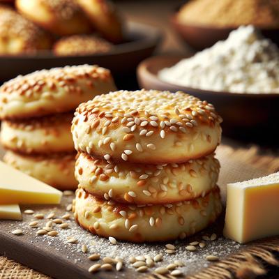 Image of Sesame Seed Cheese Biscuits