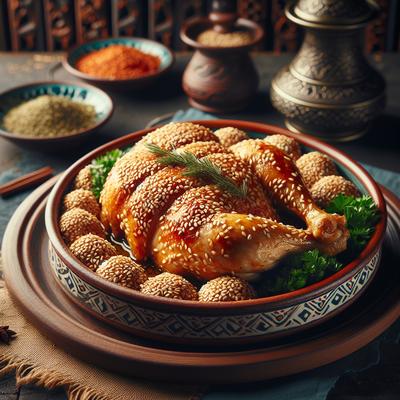 Image of Sesame Seed Chicken a Turkish Meze