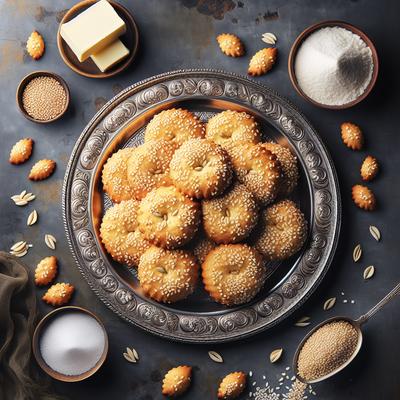 Image of Sesame Seed Cookies India