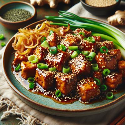 Image of Sesame Seitan Vegan