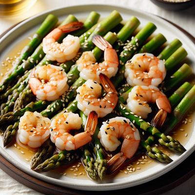 Image of Sesame Shrimp Asparagus