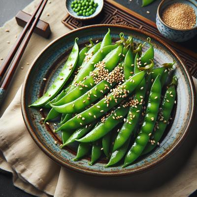 Image of Sesame Snow Peas