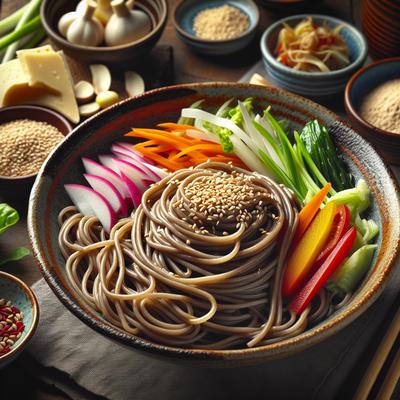 Image of Sesame Soba Bowls