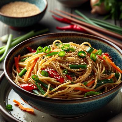 Image of Sesame Spaghetti Salad
